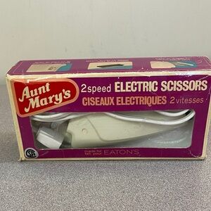 Electric Scissors - White